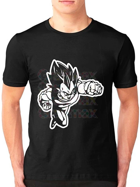 Polera Dragon Ball Vegeta Anime Grafimax 1