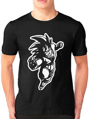 Polera Dragon Ball Goku Super Saiyan Attack Anime Grafimax