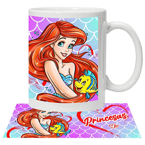 Tazón Princesa Ariel Grafimax