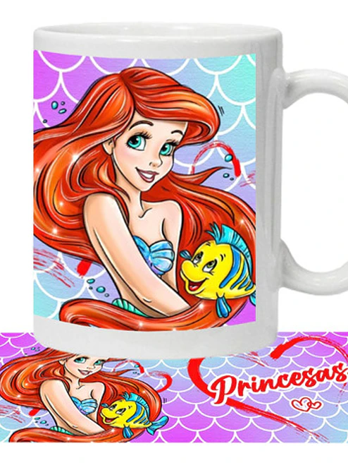 Tazón Princesa Ariel Grafimax 1