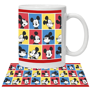 Tazón Mickey Mouse Caras Grafimax