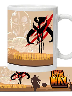 Tazón Star Wars Serie The Mandalorian Grafimax