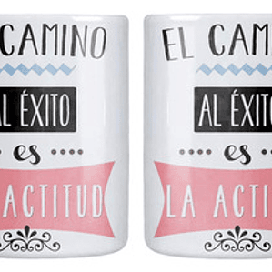 Tazón El Camino Al Í‰Xito Frases De Motivación Grafimax