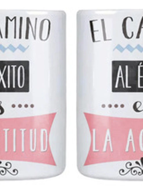 Tazón El Camino Al Í‰Xito Frases De Motivación Grafimax 1