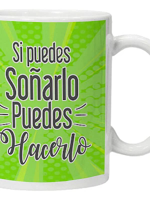 Tazón Personalizado Si Puedes Soñarlo Grafimax