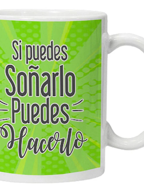 Tazón Personalizado Si Puedes Soñarlo Grafimax 1