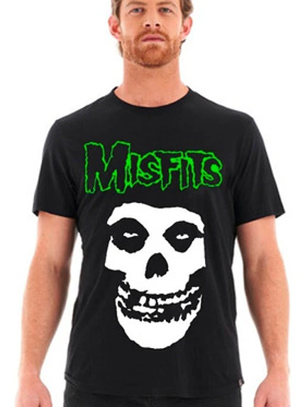 Polera Misfits Logo Míºsica Rock Punk Grafimax 2