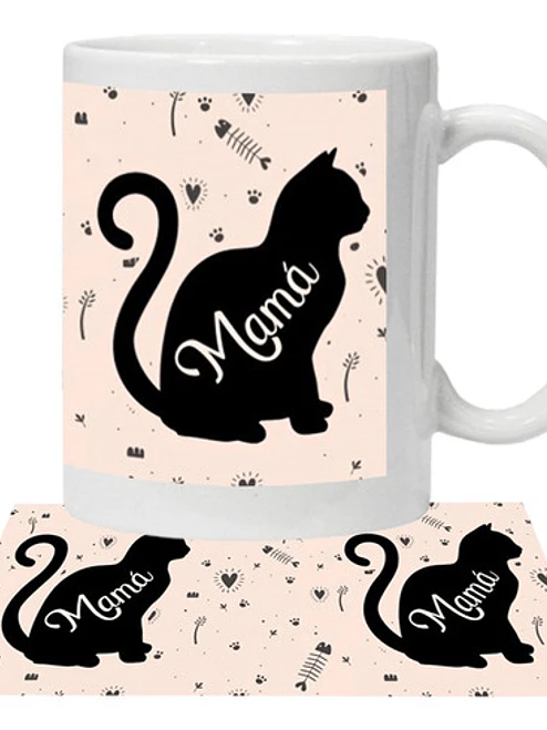 Tazón Gatitos Mamá Grafimax 1