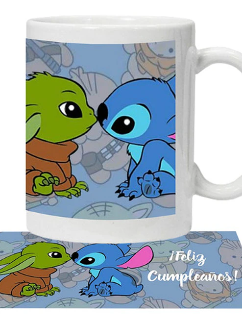 Tazón Feliz Cumpleaños Stitch Grafimax 1