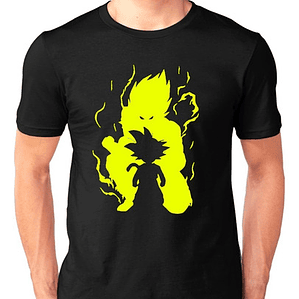Polera Dragon Ball Son Goku Yellow Anime Grafimax