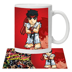 Tazón Street Fighter 2 Turbo Ryu Video Juegos Grafimax