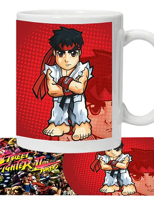 Tazón Street Fighter 2 Turbo Ryu Video Juegos Grafimax