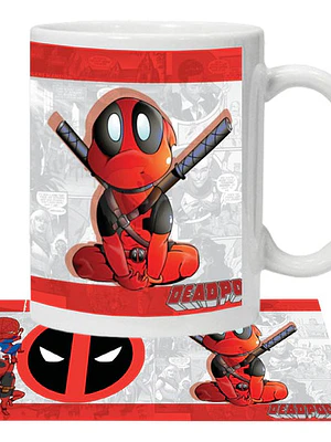 Tazón Deadpool Marvel Grafimax