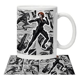 Tazón Black Widow Avengers Comics Marvel Grafimax