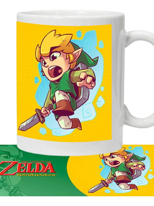 Tazón The Legend Of Zelda Video Juegos Grafimax 1