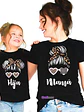 Pack Polera Mamá E Hija Life Mom Familia Grafimax - Miniatura 1