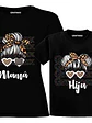 Pack Polera Mamá E Hija Life Mom Familia Grafimax - Miniatura 2