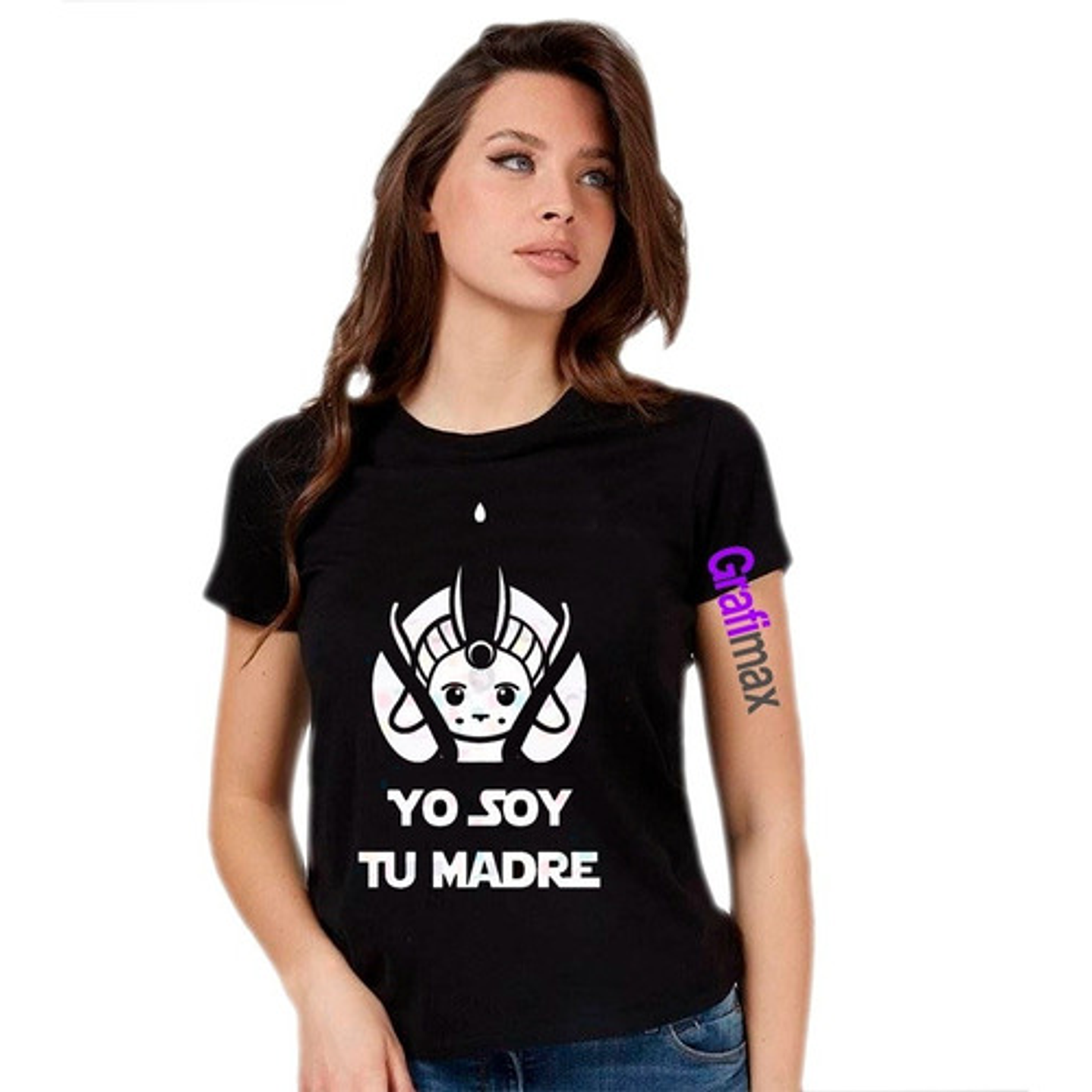 Polera Padme Amidala Yo Soy Tu Madre Starwars Mujer Grafimax 1