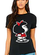 Polera Mafalda Negra Mujer Mamá Regalo Grafimax - Miniatura 1