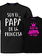 Pack Polera Princesa De Papá Remera Hija Y Papa - Grafimax - Miniatura 1