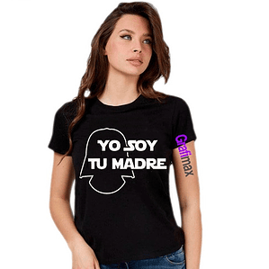 Polera Mamá Yo Soy Tu Madre Starwars Mujer Familia Grafimax