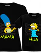 Polera Mamá E Hija Marge Y Maggie Familia Grafimax - Miniatura 2