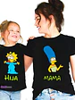 Polera Mamá E Hija Marge Y Maggie Familia Grafimax - Miniatura 3