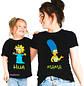 Polera Mamá E Hija Marge Y Maggie Familia Grafimax - Miniatura 3