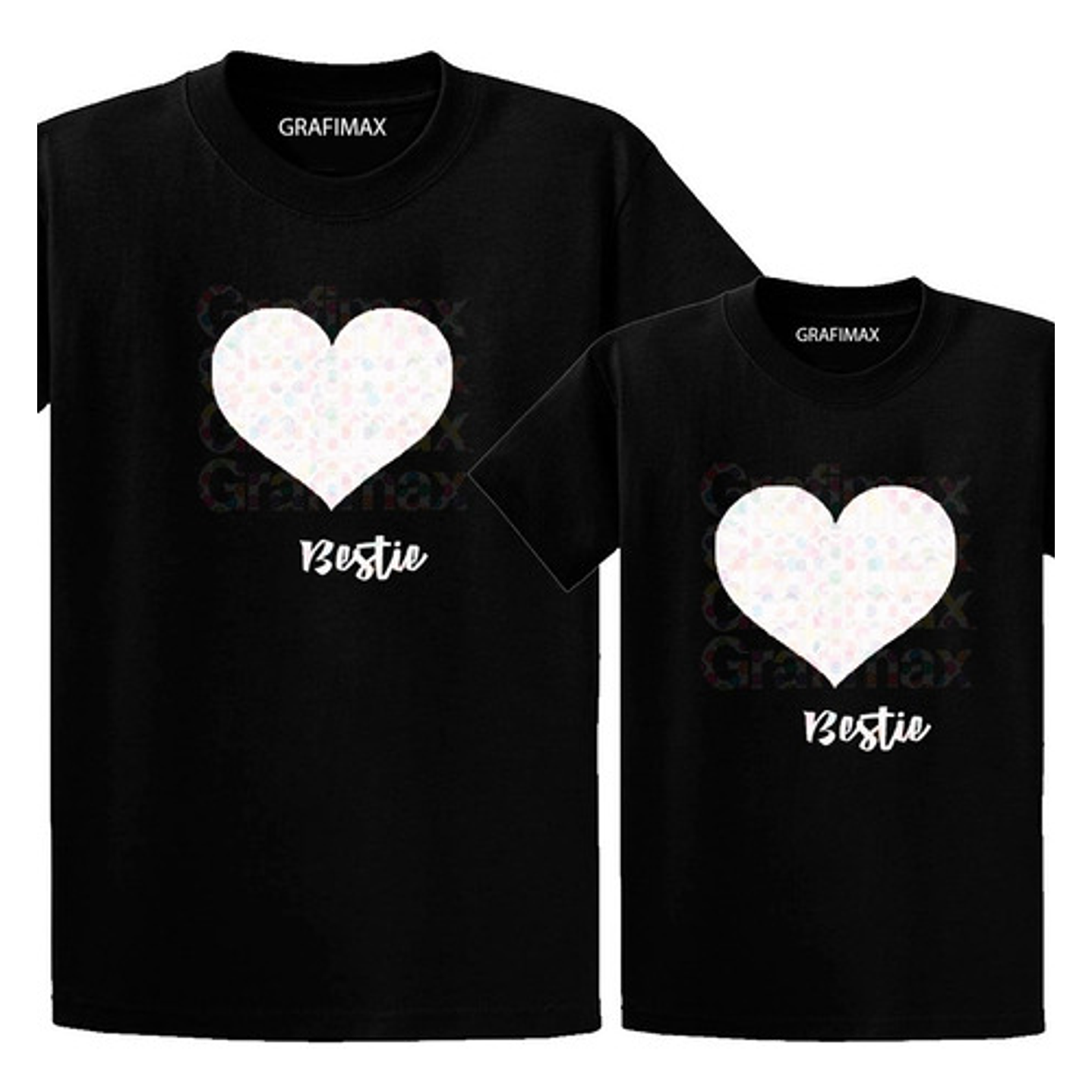 Pack Polera Mamá E Hija O Hijo  Bestie Familia Grafimax 2