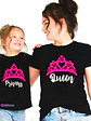 Pack Polera Mamá E Hija Queen Princess Familia Grafimax - Miniatura 2