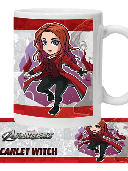 Tazón Avengers Bruja Escarlata Marvel Grafimax 1