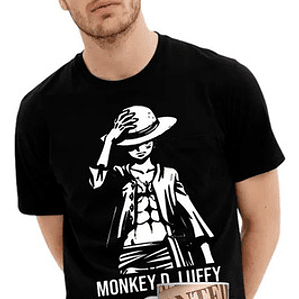 Polera One Piece Monkey D. Luffy + Tazón Anime Grafimax