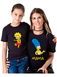 Polera Pack Mamá E Hija Diseños Familia Simpsons Grafimax - Miniatura 1
