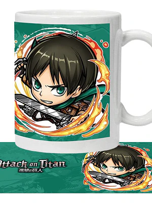 Tazón Attack On Titan Eren Yeager Anime Grafimax
