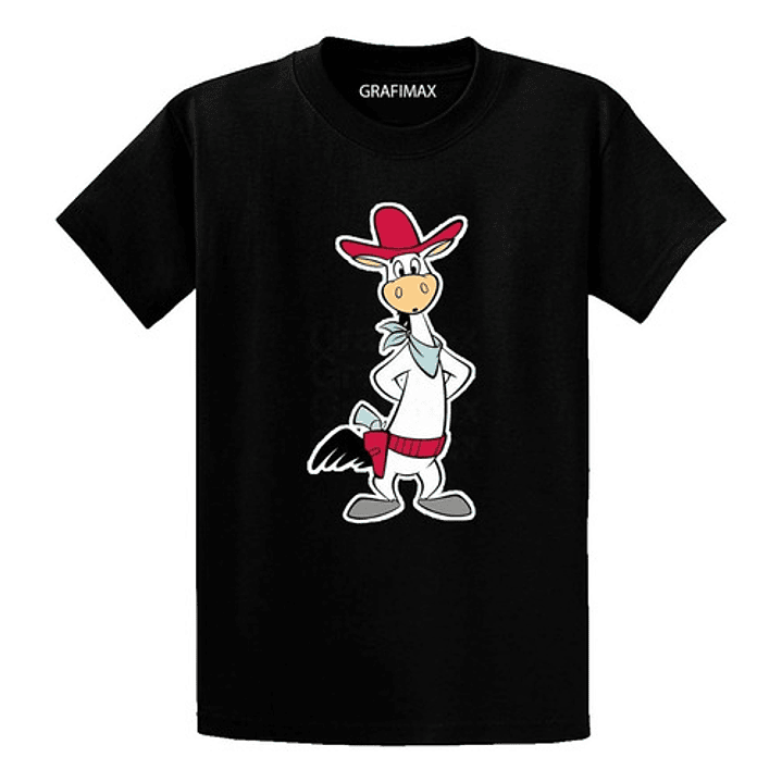 Polera Tiro Loco Mcgraw Dibujos Animados Unisex Grafimax 1