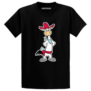 Polera Tiro Loco Mcgraw Dibujos Animados Unisex Grafimax