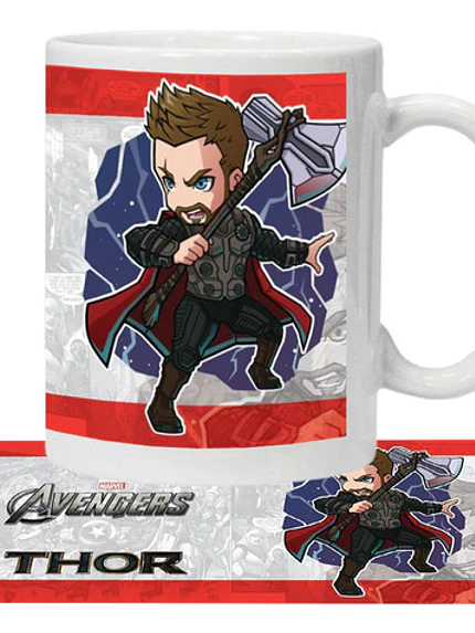Tazón Avengers Thor Marvel Grafimax 1