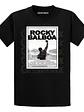 Polera Rocky Balboa Italian Stallion Negra Hombre Grafimax - Miniatura 1