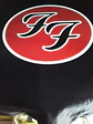 Polera Foo Fighters Logo Ff Rock Metal Míºsica Grafimax - Miniatura 2