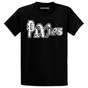 Polera Pixies Banda Musica Unisex Negra Grafimax