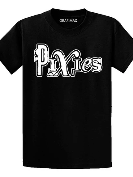 Polera Pixies Banda Musica Unisex Negra Grafimax 1
