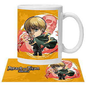 Tazón Attack On Titan Armin Arlet Anime Grafimax