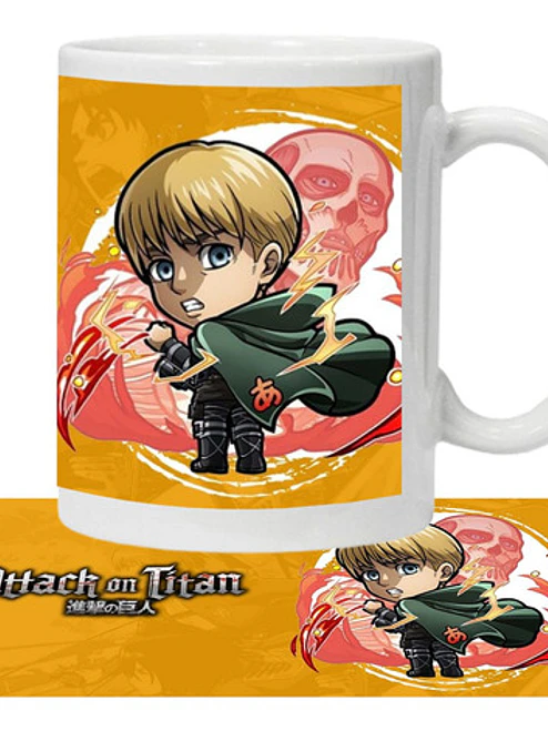 Tazón Attack On Titan Armin Arlet Anime Grafimax 1