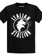 Polera Rocky Balboa Negra Hombre Pelí­Cula Grafimax - Miniatura 1