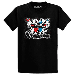 Polera Cuphead Mugman Videojuegos Grafimax