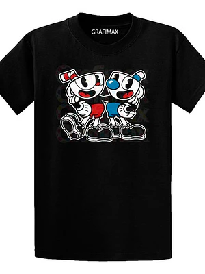 Polera Cuphead Mugman Videojuegos Grafimax