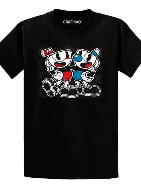 Polera Cuphead Mugman Videojuegos Grafimax 1