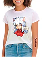 Polera Inuyasha And Kagome Chibi Anime Mujer Grafimax - Miniatura 1