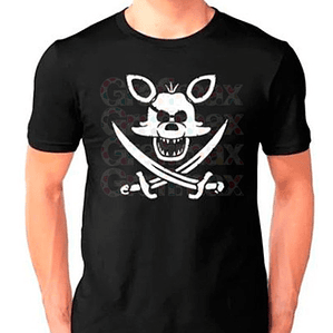 Polera Five Nights At Freddy'S Foxi Grafimax