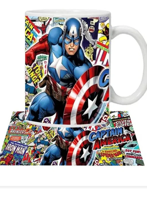 Tazón Capitán America Comic Grafimax 1